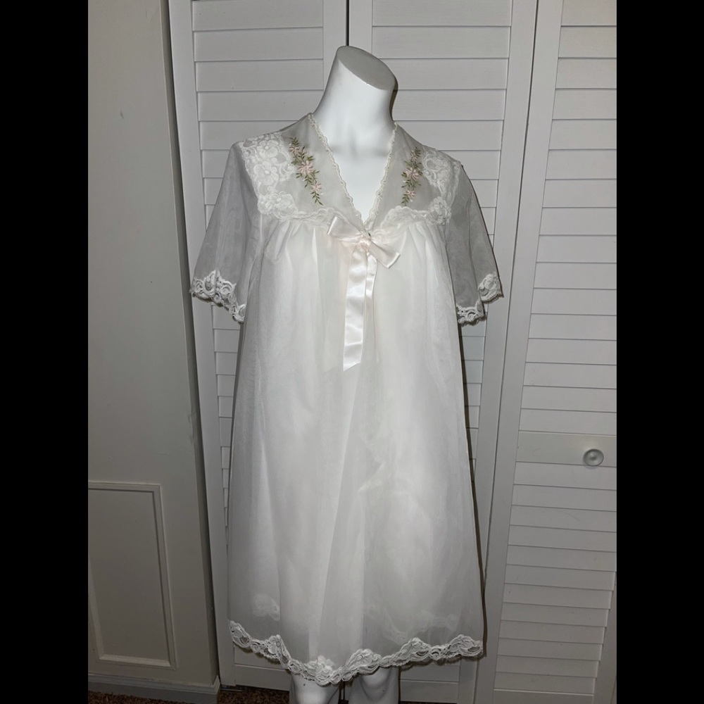 Vintage 60s babydoll shadow line set - Picture 1 of 10